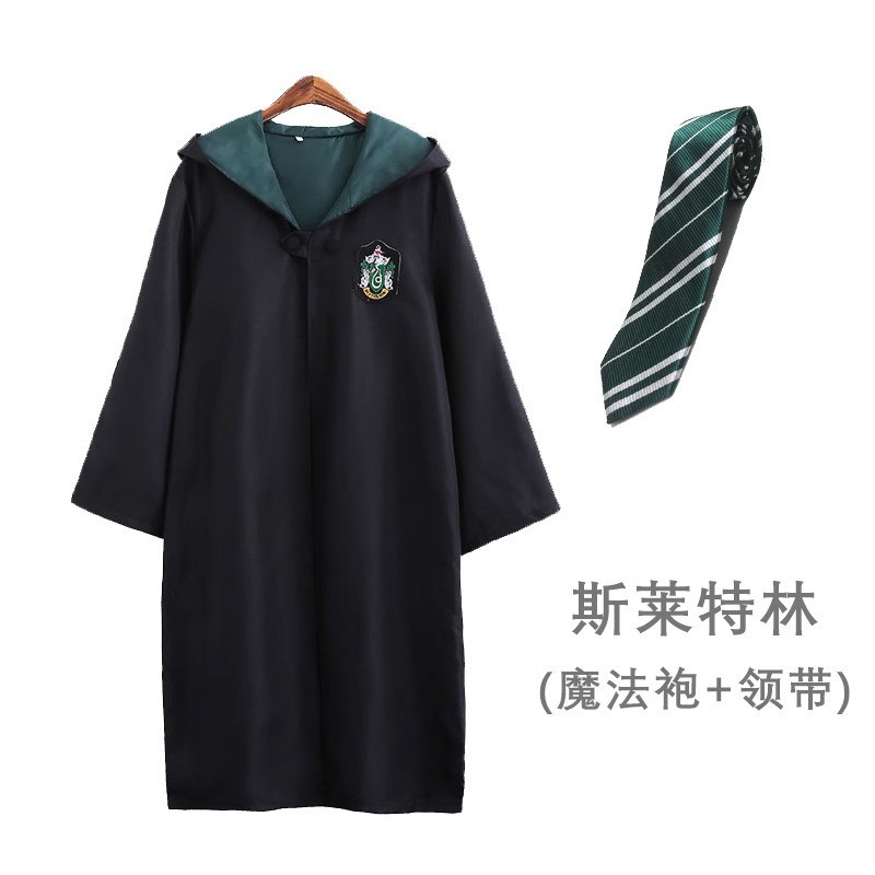Harry Potter Clothes Costume Coat Full College Robe Children Magic Robe Halloween Costume Wizard Robe Surrounding