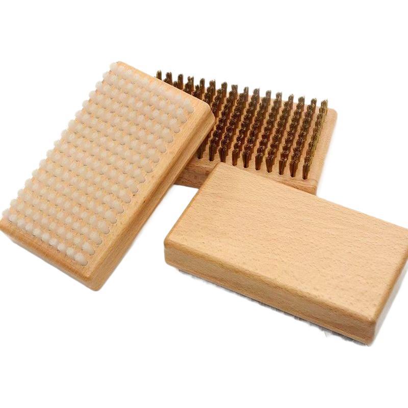 Snowboard Care Brush Polishing Waxing Brush Single Board Double Board Snowboard Copper Wire Brush Nylon Brush Horse Hair Brush