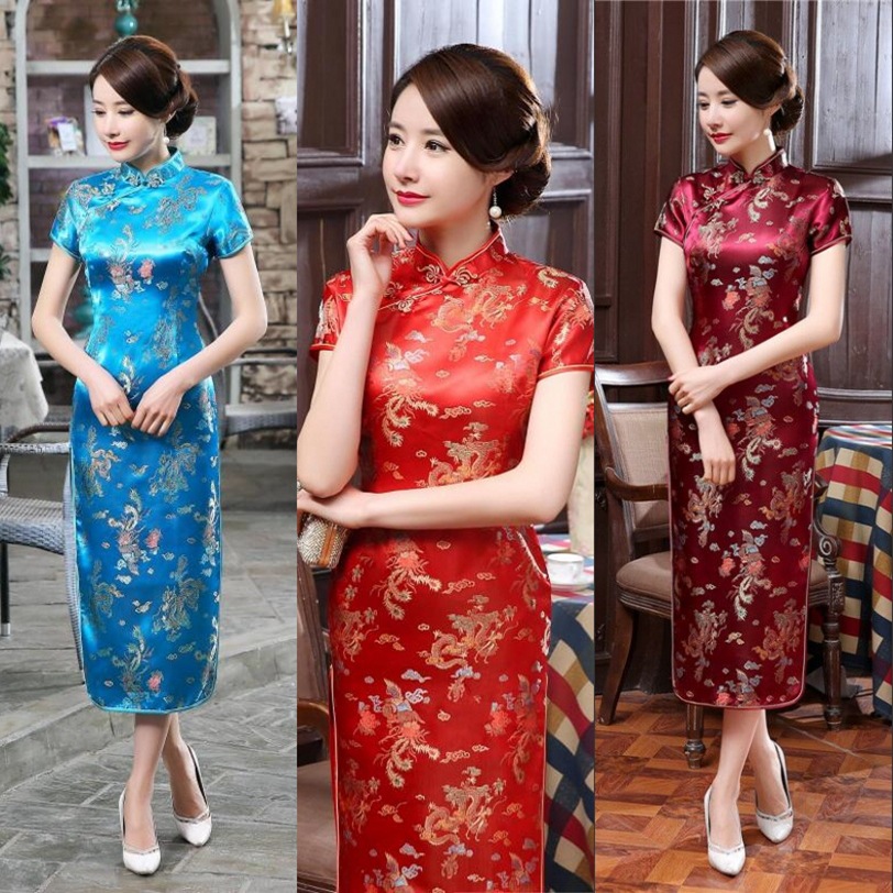 Короткое платье чунцзян с длинными рукавами, улучшенное, для женщин, 2021, новый китайский стиль, винтажное, печатное платье чунцзян