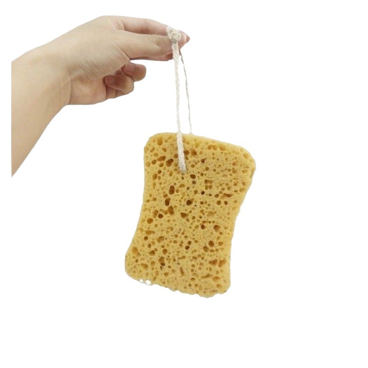 Bath Sponge Block Porous Honeycomb Cleaning and Decontamination Seaweed Sponge Bath Back Rub Bath Cleaning Seaweed Cotton Wipe