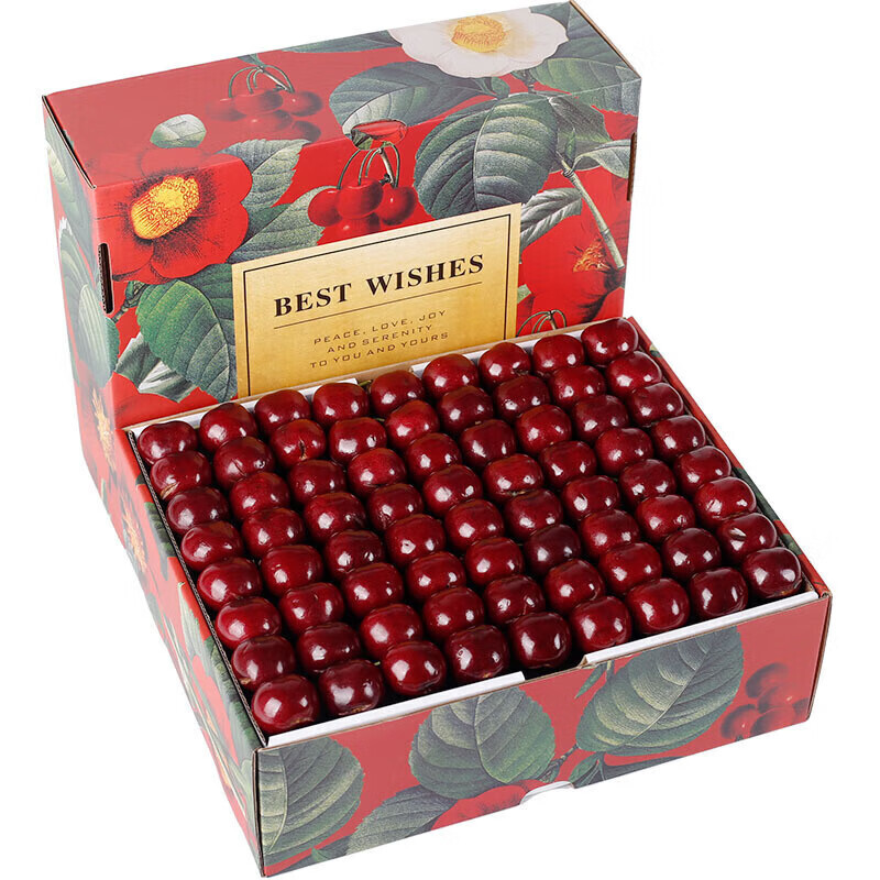 Гуанчжоу Цзяннань оптовая продажа прямые волосы [Sf Express] авиаперевозка вишневых фруктов подарочный большой фрукт 3J подарочная коробка дропшиппинг