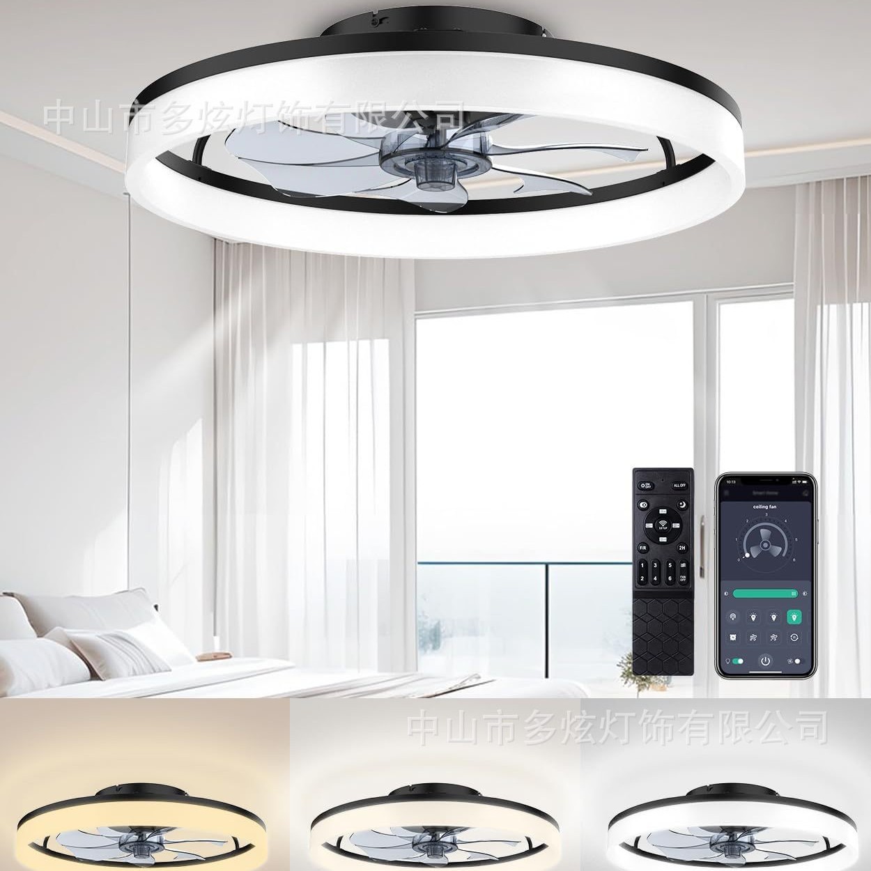 Новая модель фабрики Zhongshan, сертифицированная UL, потолочная лампа для спальни, современный минималистичный светильник, 110В