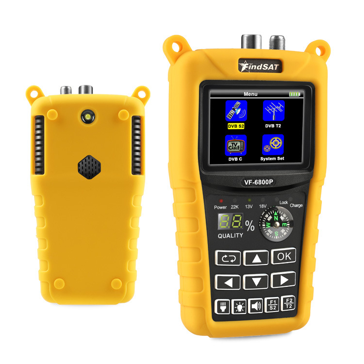Findsat Vf-6800P Hd Satellite Finder Tuner Dvb-S2 T2 C