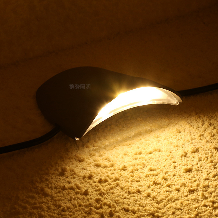 Source Manufacturer Municipal Engineering Lighting Rainproof 3W 6W Tile Lamp Ancient Building Pavilion Led Corrugated Lamp