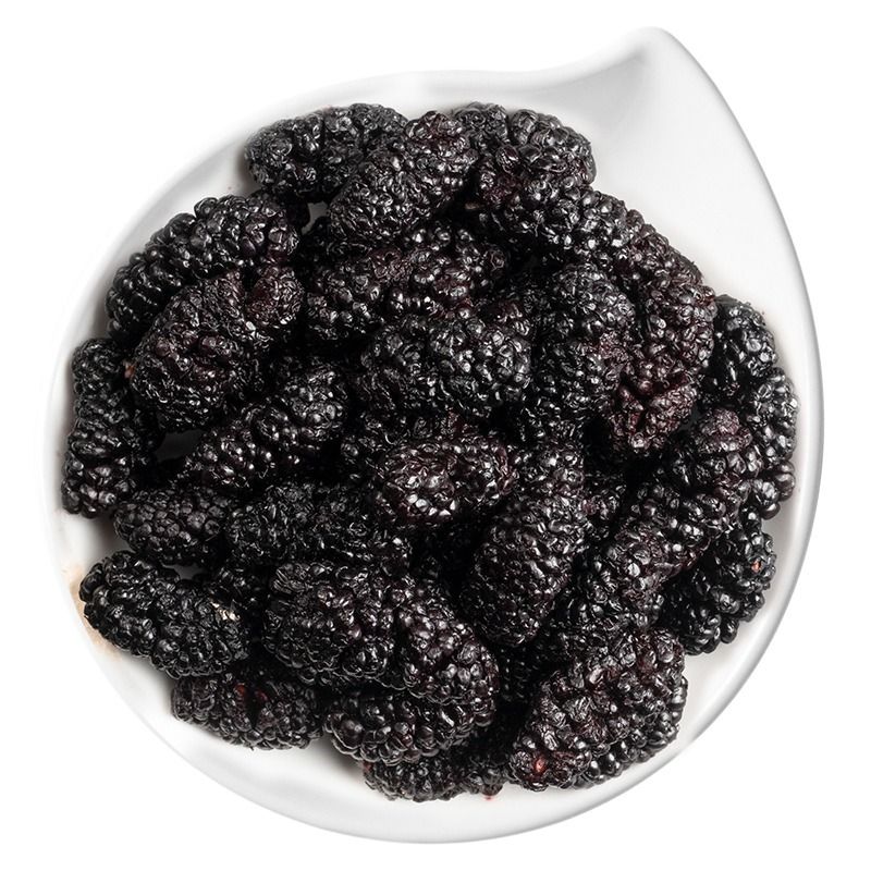 Selected Large Particles of Xinjiang Black Mulberry Dried First Crop Fresh Tea and Wine Sand-Free Freshly Picked High-Quality Dried Mulberries