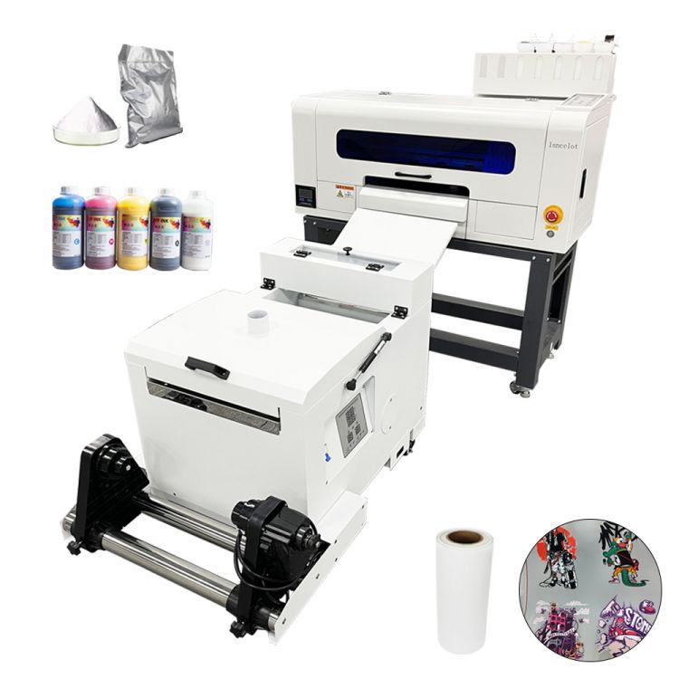 Lancelot A2 42cm Double Head Xp600 Digital Thermal Transfer Printer Dtf White Ink Heat Transfer Printer