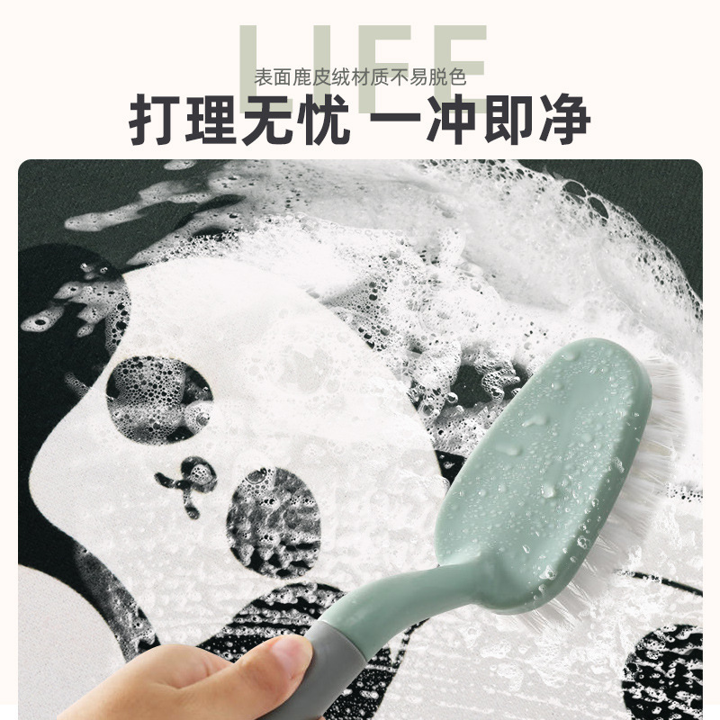 Drum Washing Machine Dust Cover Pad, Sun Protection Refrigerator Top Cover, Absorbent Cover Pad, Diatomaceous Earth Bedside Table Dust Cover