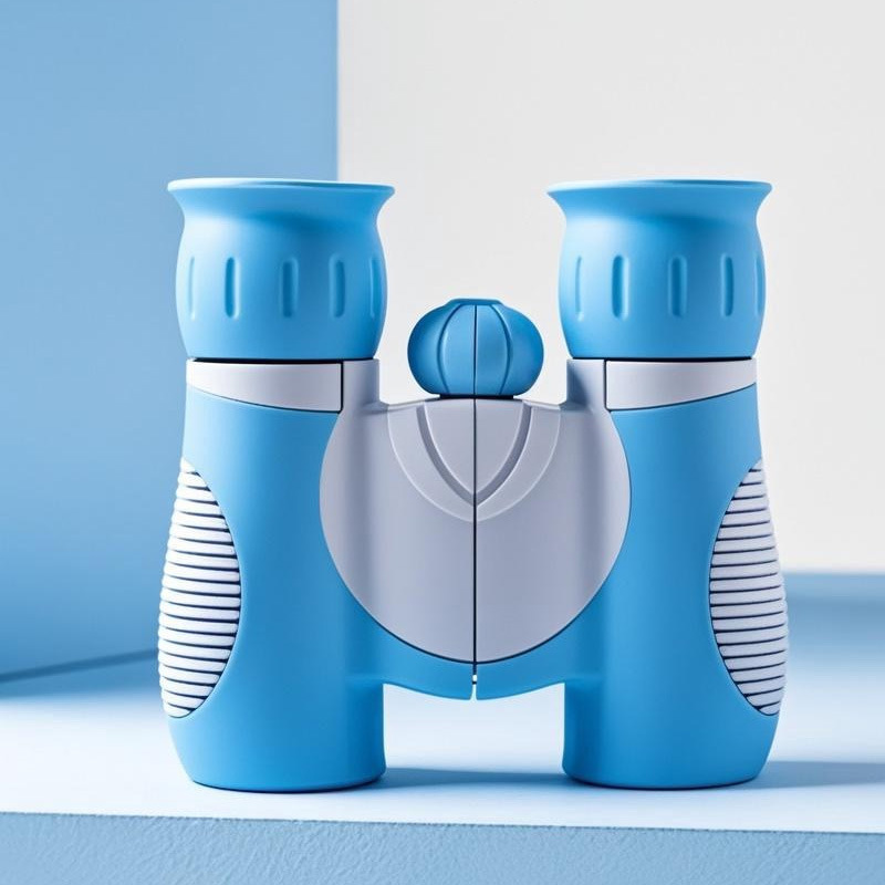 Children's Telescope Binoculars for Kidsren High Magnification High Definition Outdoor Telescope Cross-Border Supply