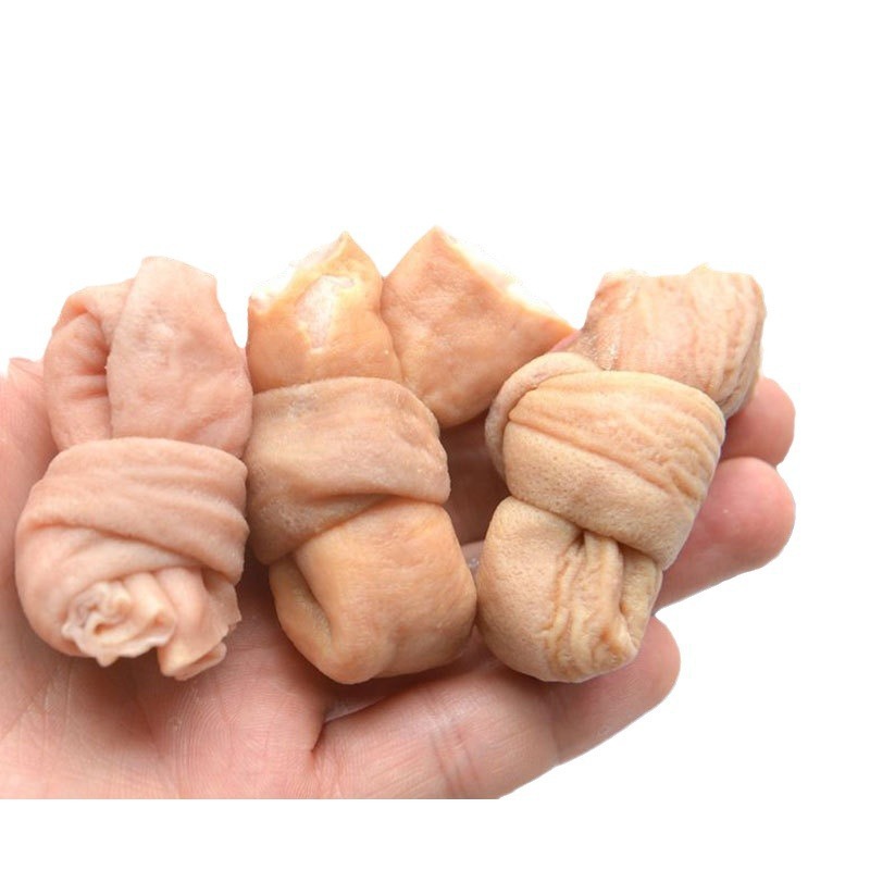 Maojiezi Fat Intestine Knots Fresh Pig Intestines Pig Large and Small Intestines Hot Pot Ingredients Skewers Ingredients Commercial Fresh Frozen