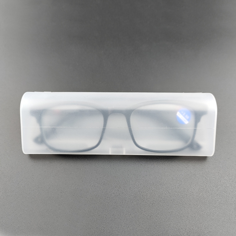 Factory spot plastic glasses box wholesale lightweight portable reading glasses packaging box reading glasses box