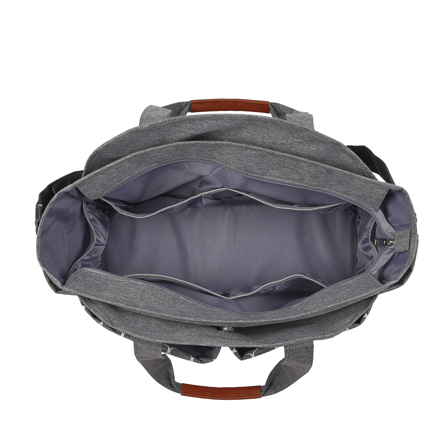 New Portable Shoulder Mommy Bag with Printed Geometric Pacifier Bag Mother and Baby Travel Outdoor Mommy Bag