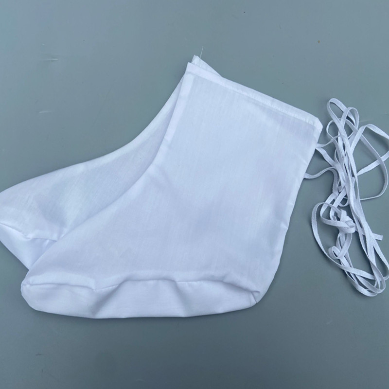 Guofeng Taoist socks cotton cloud socks summer costume stockings white hanfu leggings ancient Taoist ancient socks