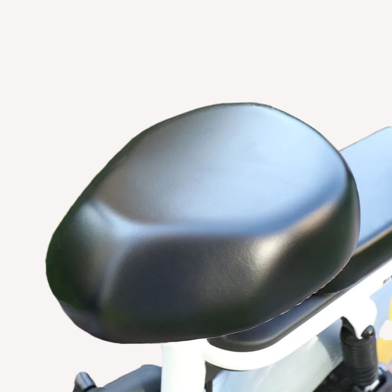 Electric Vehicle Leather Seat Cover Thickened Waterproof Pu Seat Cover for Outdoor Riding in Summer, Rainproof and Non-Slip for Electric Bikes