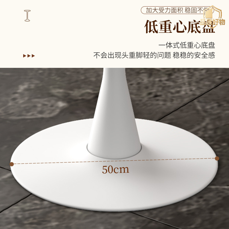 Bar Table Modern Simple High-foot Table Round Household Commercial Bar Table and Chair Combination Balcony Casual Metal Bar Table