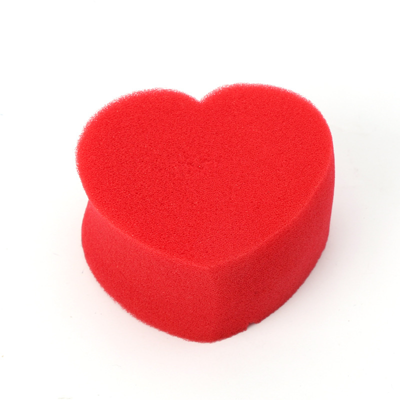 Magic sponge heart hardcover Heart to Heart stage magic props close-up magic toys spot wholesale