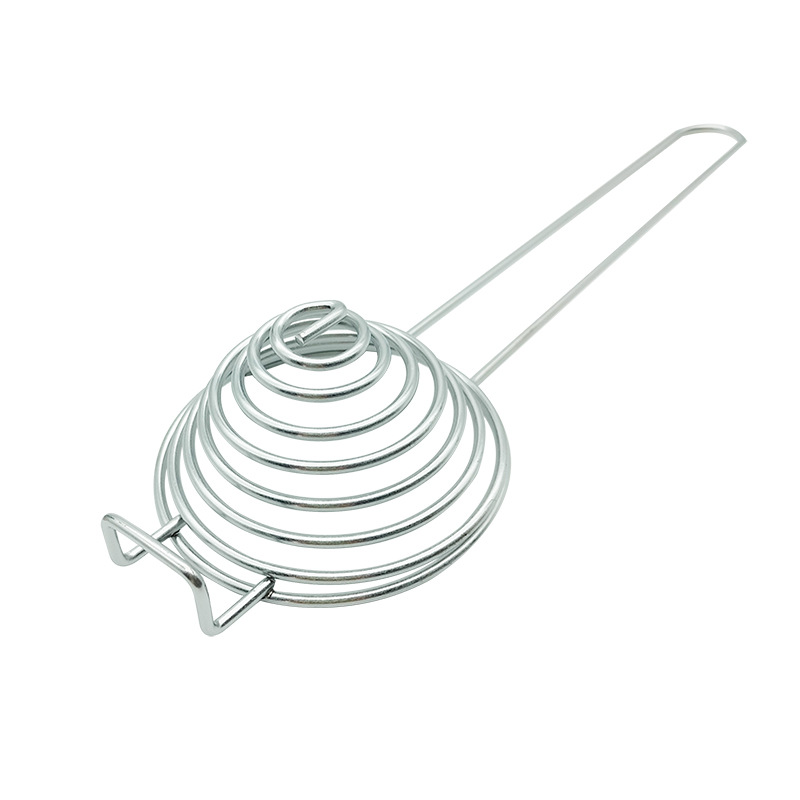 Long Handle Coil Egg White Egg Yolk Separator Stainless Steel Household Factory Egg Separator Strainer Egg Separator