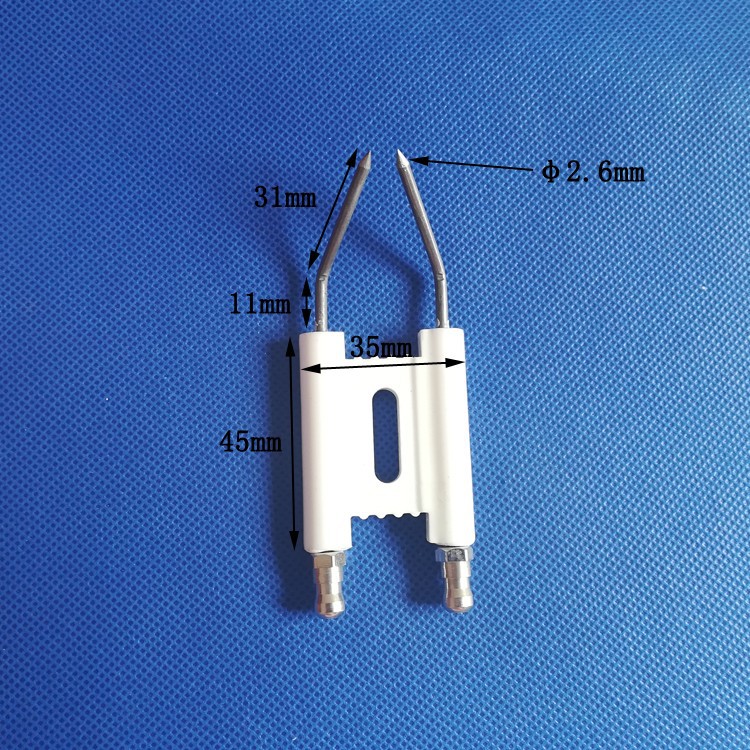 Commercial Fierce Fire Stove Conjoined Ceramic Ignition Needle Double Electrode Tip Extended Wireless Diesel Burning Machine Coal Gas Stove
