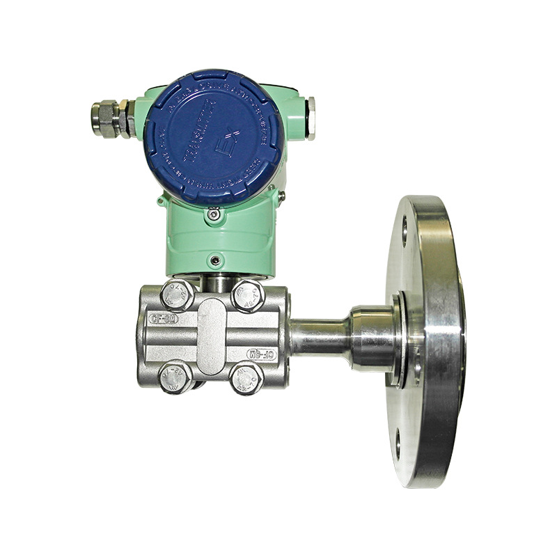 Single-Flange Liquid Level Transmitter with High-Definition Digital Display, Diaphragm Explosion-Proof Pressure Sensor, Intelligent Flange Capacitive Type