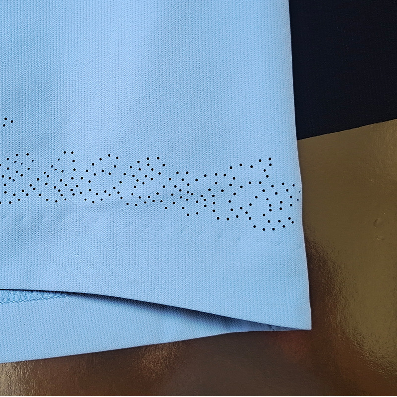 Dongguan Houjie fabric laser punching clothing laser punching fabric laser cutting fabric punching processing