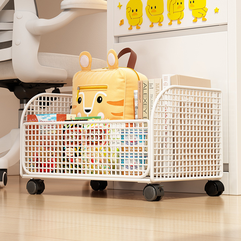 Under the table removable school bag shelf book storage box for snacks toy artifact student classroom storage bookshelf