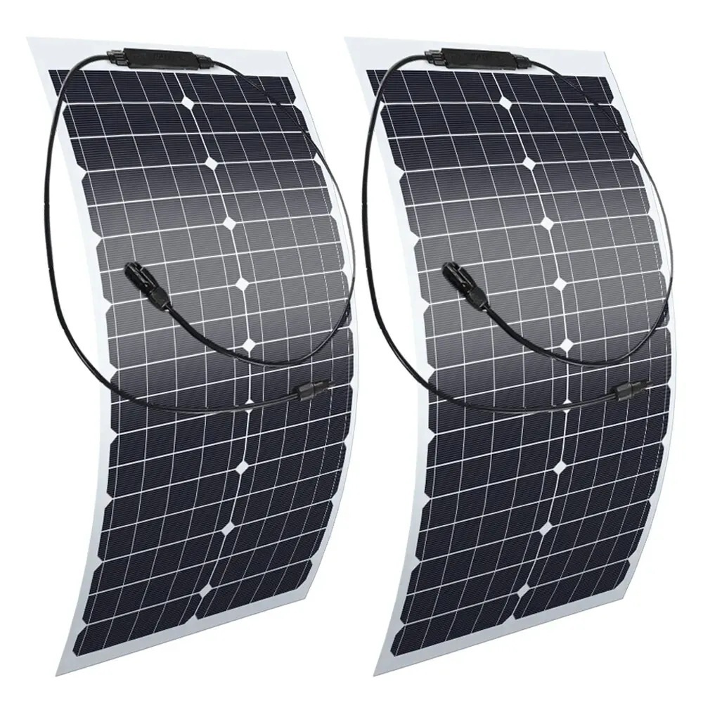 Solar Etfe100W 200W 300W Flexible Photovoltaic Solar Panel Power Generation Panel