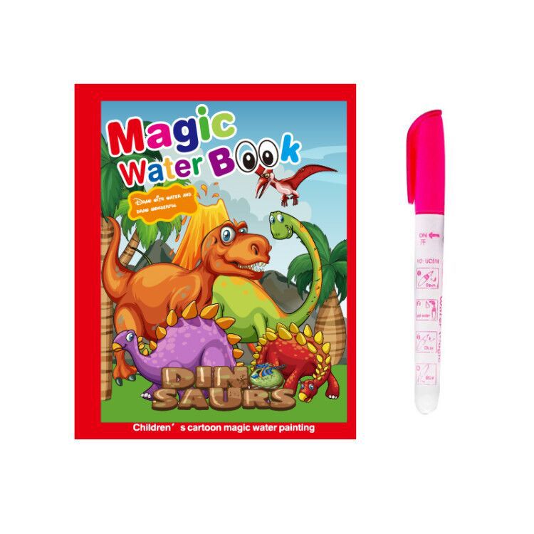 Children's water painting book painting book creative magic graffiti colorful water painting album kindergarten coloring can be used repeatedly