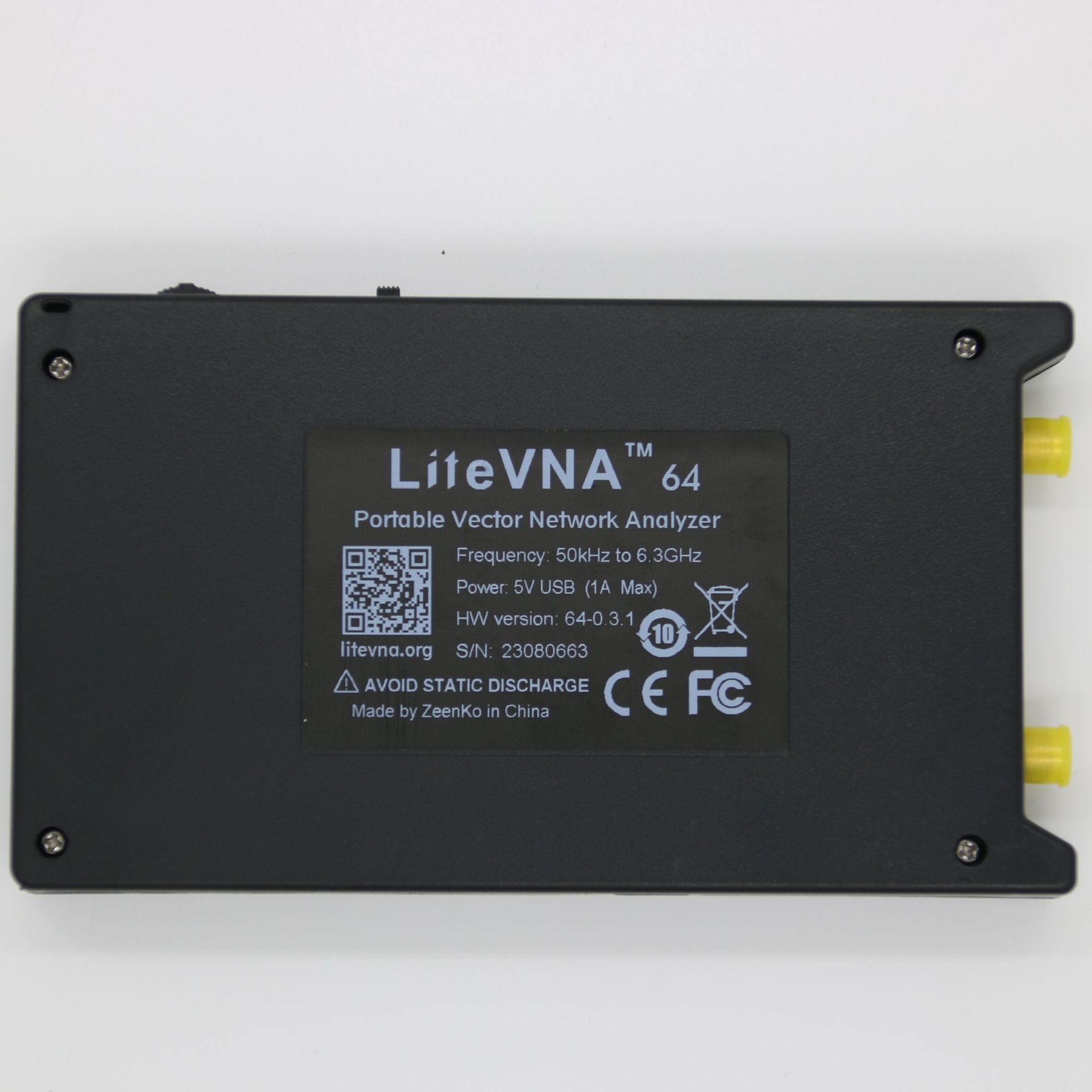 25-Year Model 4inch Screen Litevna 64 6Ghz Vector Network Analyzer Antenna Shortwave Mf Hf Vh