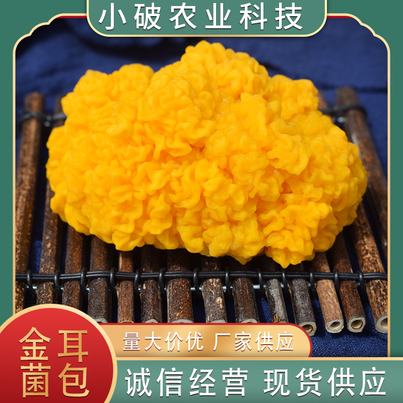 Пакеты гриба золотого уха доступны для немедленной поставки и обработки.