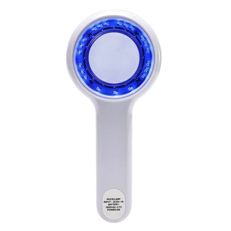 Handheld Wood Lamp Beauty Instrument Manufacturer Direct Sales Spot Skin Tester Skin Detection Cross-Border New Model