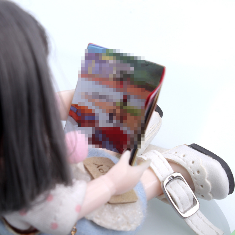 dollhouse simulation three-dimensional miniature mini primary school textbooks diy doll house furnishings stationery books