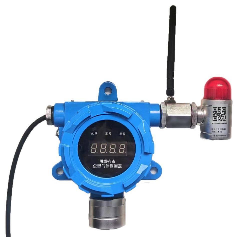 Wireless fixed sulfur dioxide gas alarm detector SO2 alarm detector in sulfur dioxide gas detector