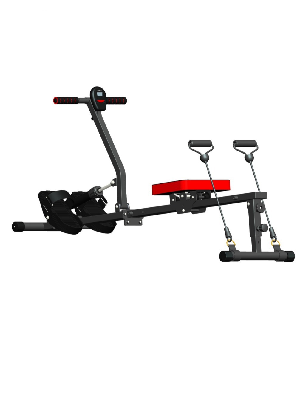 Гидравлический гребной тренажер для сжигания жира, домашний спортинвентарь