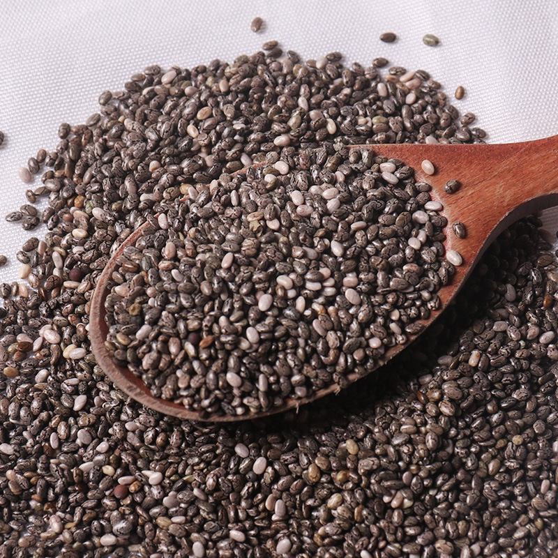 Wholesale Chia seeds wash-free without impurities Chia seeds Chia seeds black full meal selection Chia seeds direct sales