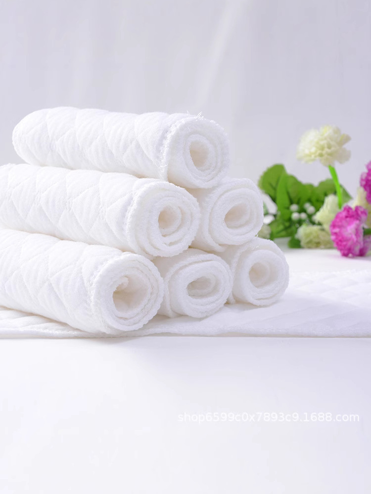 Кросс-бордерные 3-слойные экологические хлопковые подгузники для детей