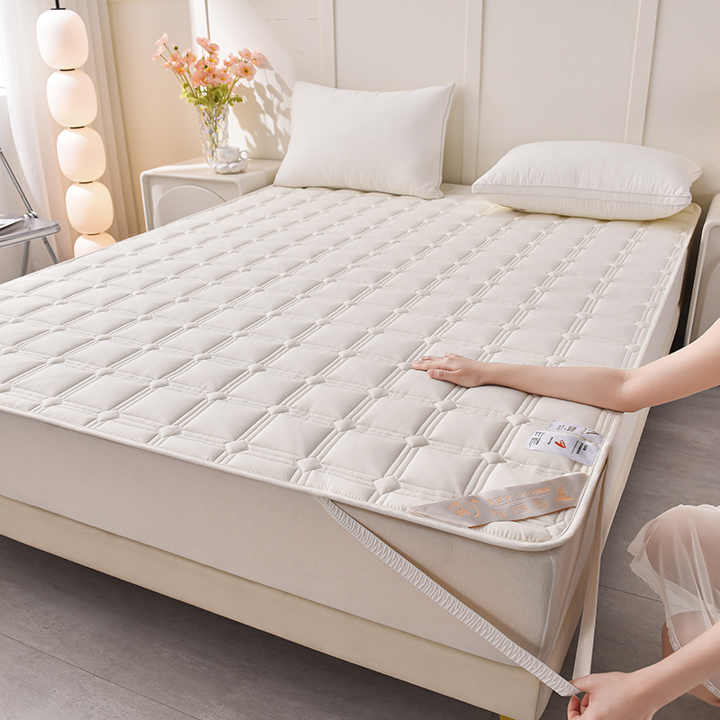 Class A Soybean Mattress Raw Cotton Cushion Non-slip Household Cotton Student Dormitory Thickened Protective Mattress Mat Mat Mattress