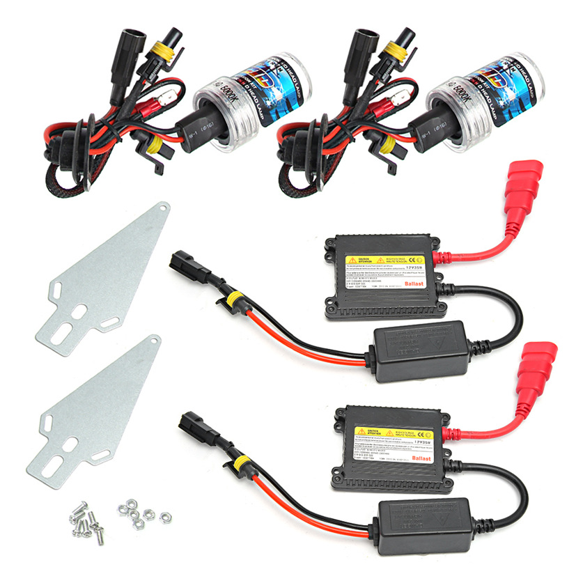 Cross-border hot sale 35W/55W xenon lamp set small package ultra-thin HID Xenon headlight headlight factory wholesale