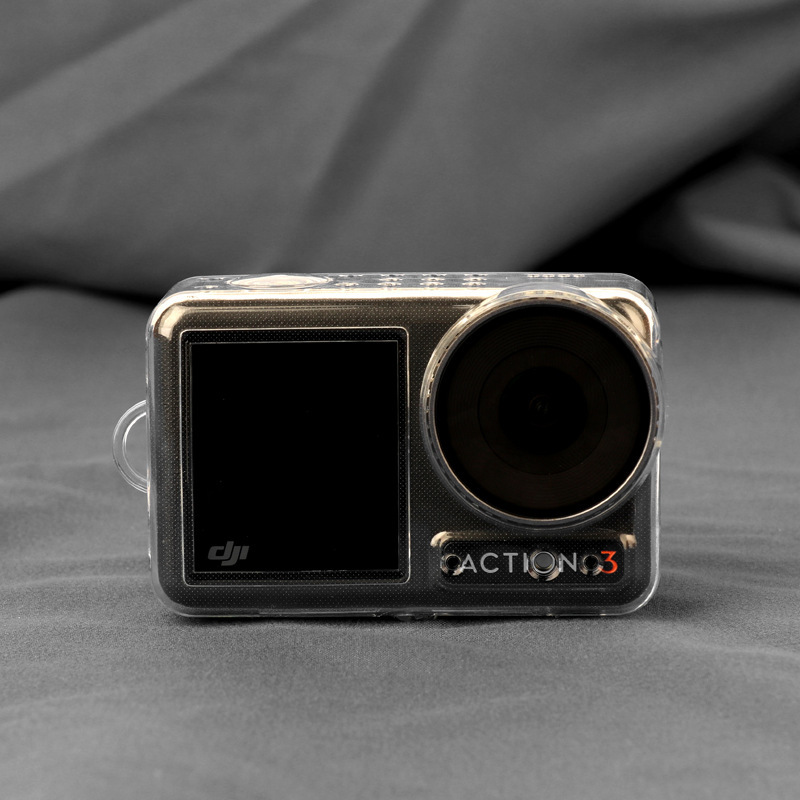 Защитный чехол для камеры ACTION4/3, противоударный и пылезащитный, прозрачный силиконовый чехол