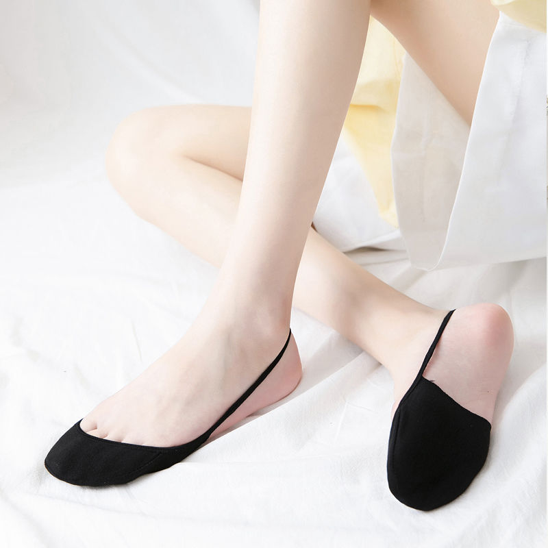 New half Palm socks sling invisible socks women's cotton socks thin anti-wear high heels summer women's invisible boat Socks