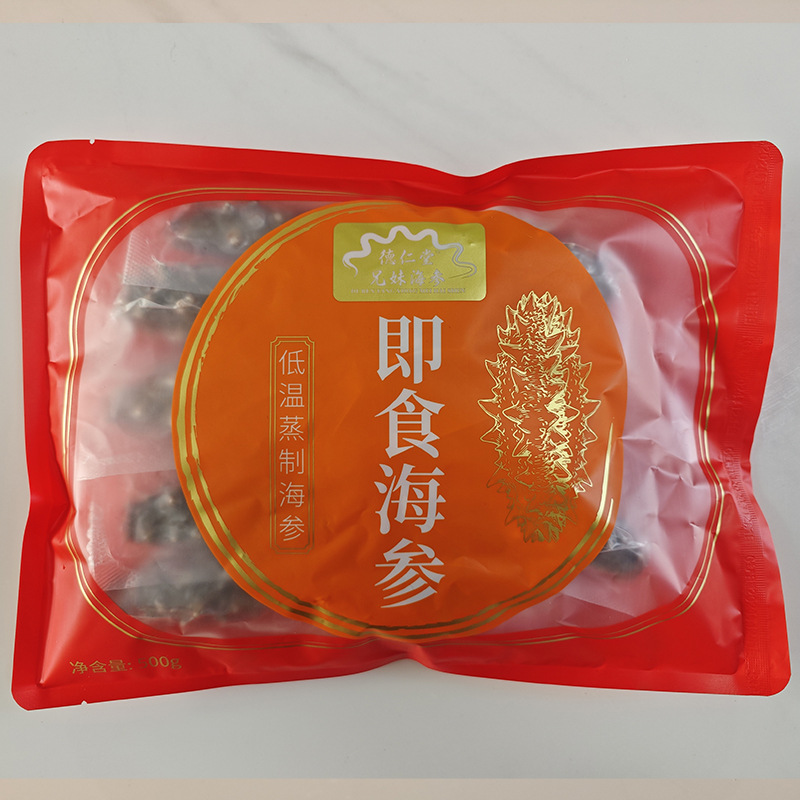 [Free Shipping for Sf Express] Dalian Ready-To-Eat Sea Cucumber, Fresh Sea Cucumber, High Quality Frozen Seafood 500g