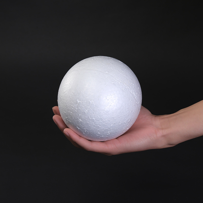 Manufacturer Wholesale Foam Ball Multi-Size Solid Round Foam Ball Christmas Kidsren's Handmade DIY Assembly Materials