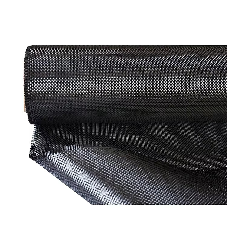 Carbon fiber woven cloth imported 3K plain 200g light weight high temperature resistant flame retardant automobile carbon fiber woven cloth