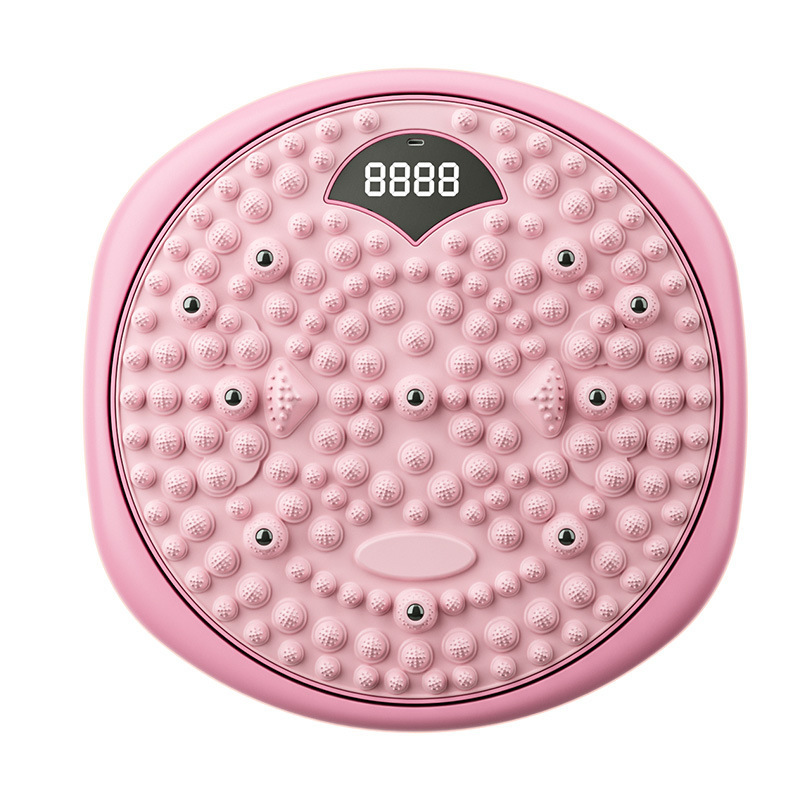 New Upgraded Waist Twist Turntable Weight Loss Home Sports Smart Counting Foot Finger Press Plate Massage Waist Training Artifact