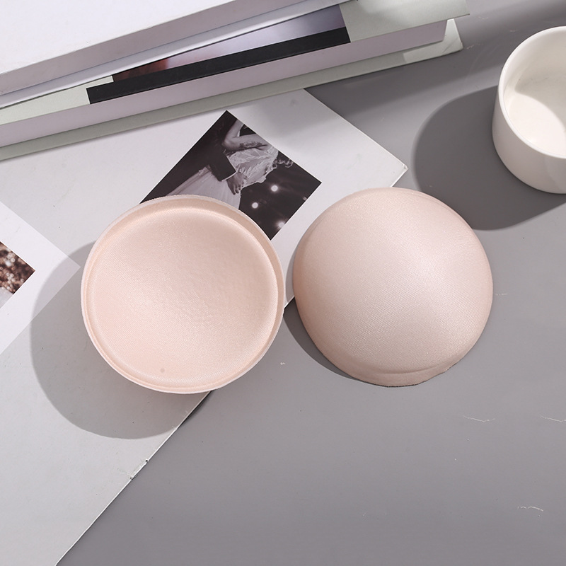 in stock Yoga Clothes Pajamas Mold Cup Sports Underwear Bra Round Chest Cup Insert Swimwear Cup Sponge Chest Pad