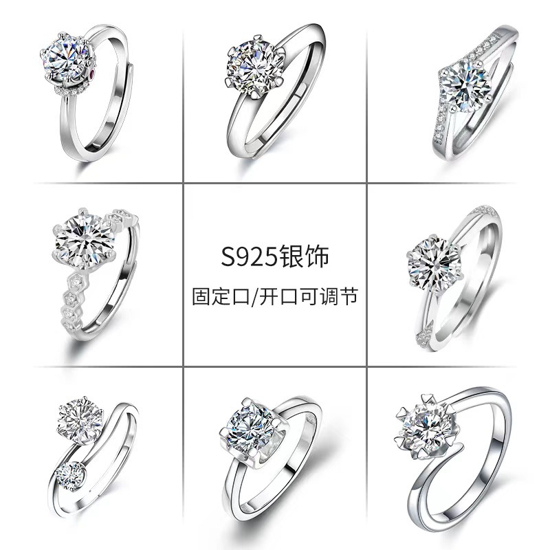 Igi Cultivated Diamond Ring S925 Silver Setting Synthetic Laboratory Loose Diamond Round Carat D Color Vvs Necklace for Women