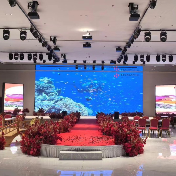 Factory Wholesale Indoor and Outdoor Led Screen Stage High-Definition Full-Color Large-Screen Conference Room Live Broadcast Digital Led Display