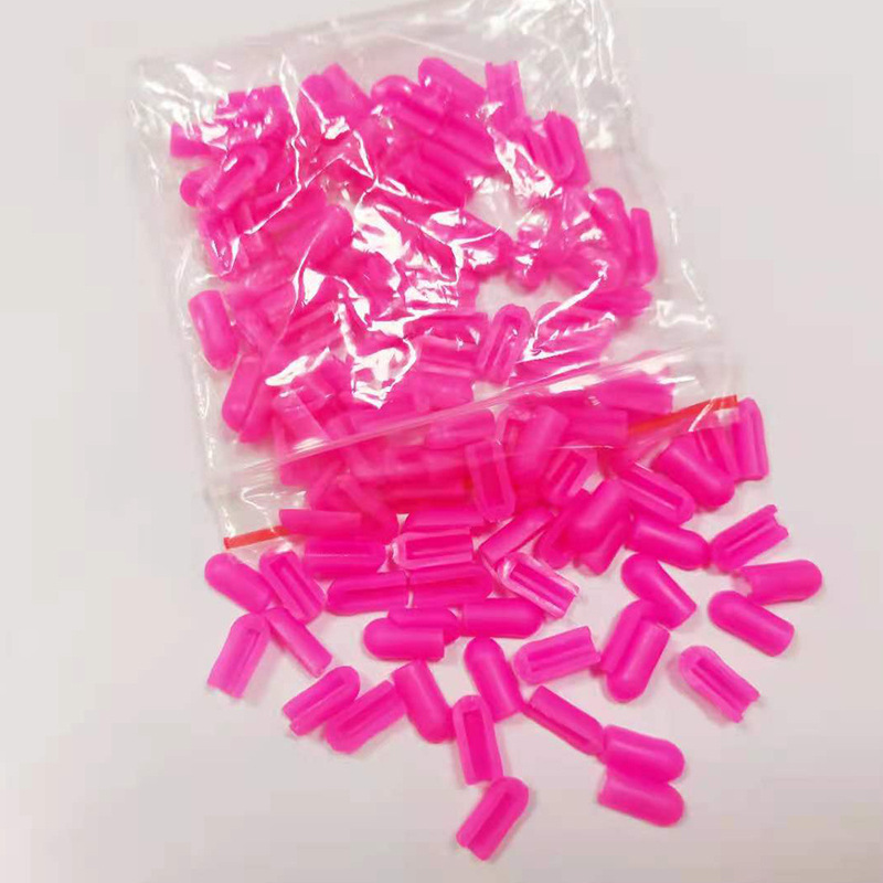 Manufacturer Wholesale Multi-Color Shape Led Neon Plug 6*12mm Multi-Color Led Silicone Neon Light with Tail Plug