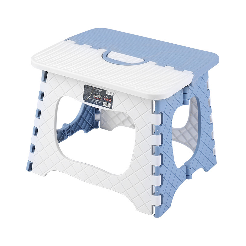 Kindergarten Plastic Folding Stool Outdoor Portable Fishing Stool Street Stall Portable Small Stool Home Storage Portable Stool