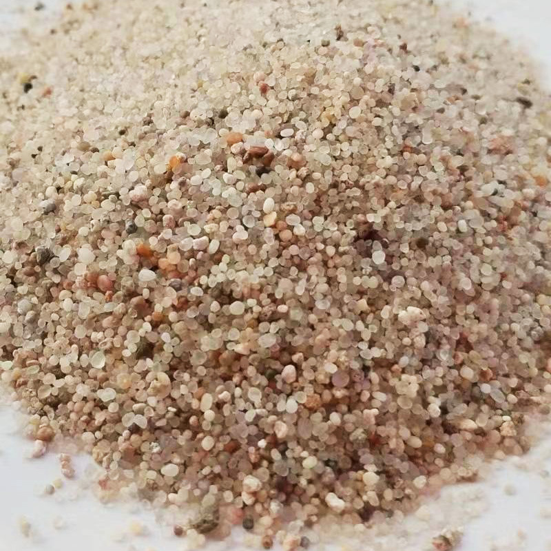 Coated Sand Stainless Steel Precision Casting Parts Real Stone Paint Oil Field Refractory and High Temperature Resistant Coated Sand 70-140 Mesh