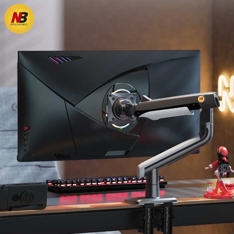 Nb A5 E-Sports Monitor Stand Robotic Arm Gaming Computer Screen Suspended Elevated Stand Fish Screen 34/40/43