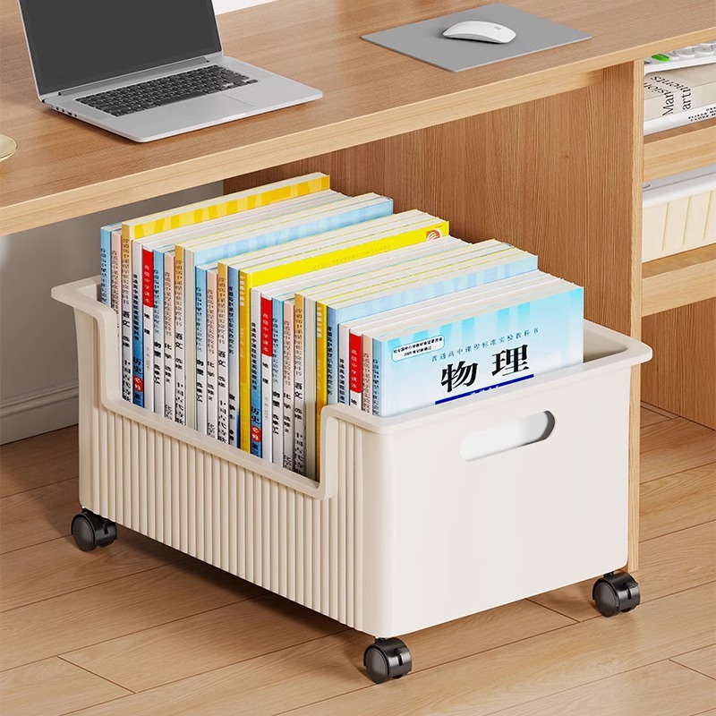 Подстольный стеллаж, небольшой книжный шкаф, для учебы, передвижной
